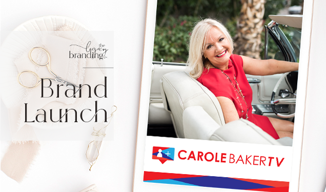 brand launch carole baker tv